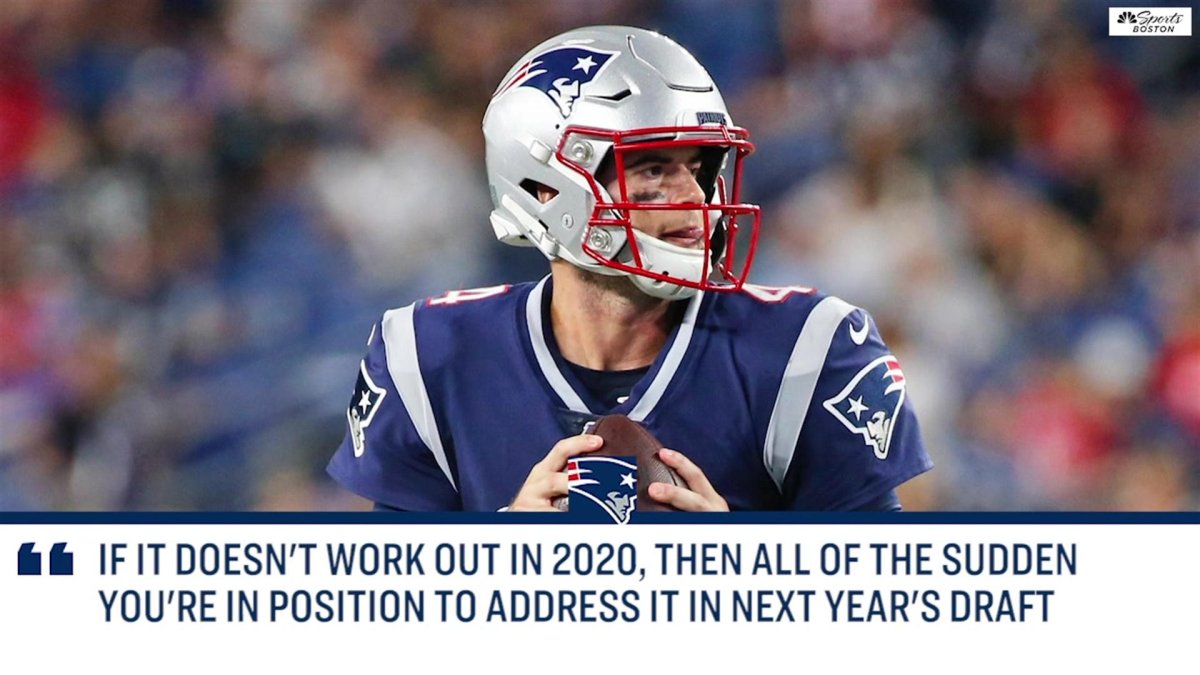 A Patriots insider explained why the team may be down on Jarrett Stidham
