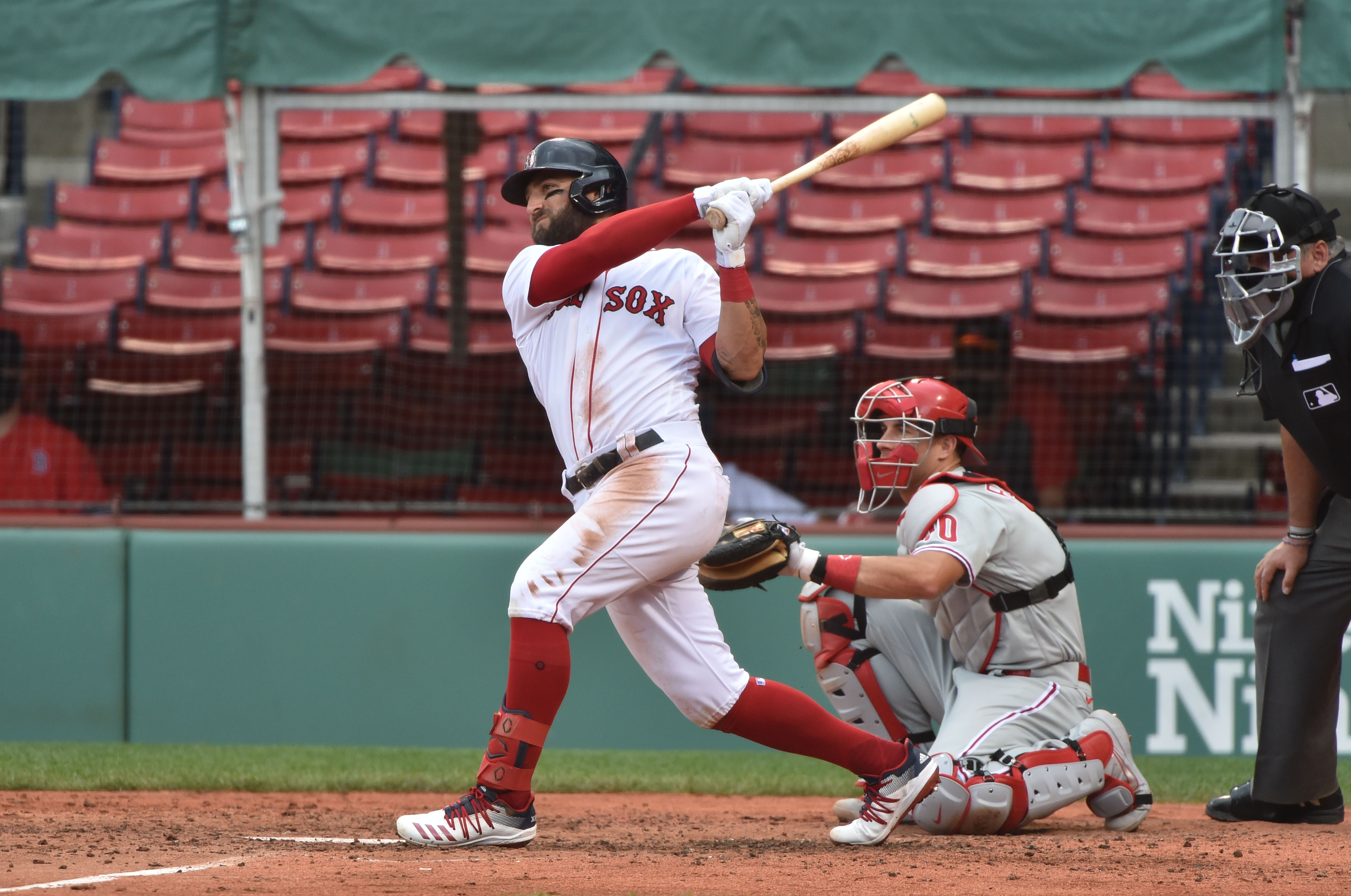 <p>Like Moreland, Pillar is on a one-year contract and has been an asset to the Red Sox this season. As a veteran presence and one of the best defensive outfielders in the game, it's hard to believe Boston won't receive calls on the 31-year-old.</p>
<p>It would be a bummer for Sox fans, as Pillar has put it all on the line for his new team despite their lackluster record.</p>
<p> </p>
<p> </p>
<p> </p>
<p> </p>
<p> </p>
<p> </p>
<p> </p>
<p> </p>
<p> </p>