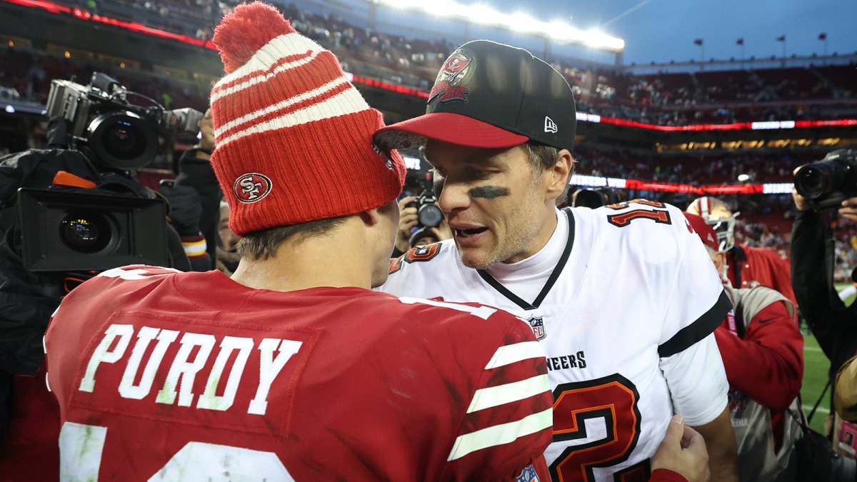 49ers trade Trey Lance, sign Tom Brady in NFL exec's wild offseason  prediction – NBC Sports Bay Area & California