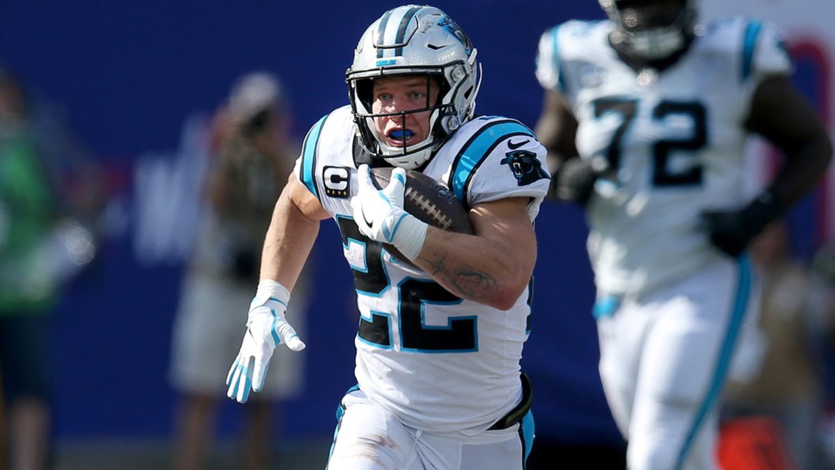 Panthers star Christian McCaffrey talks record contract, shares