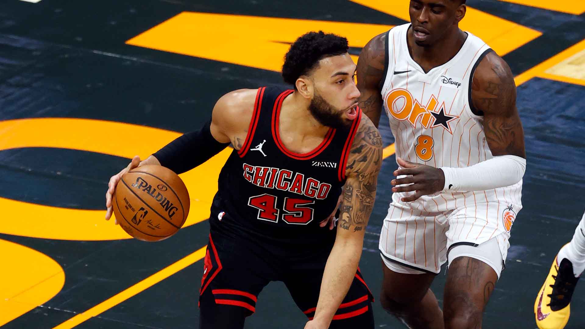 <p>Valentine showed serious flashes during his sophomore season in Chicago when he posted 10.2 ppg and 5.1 rpg. He hasn't been able to find the same success since then, but the 27-year-old still is a solid bench option for the Bulls. Here, the Hornets bet on Valentine's potential.</p>
<p><em>Original Pick: SG Malachi Richardson</em></p>