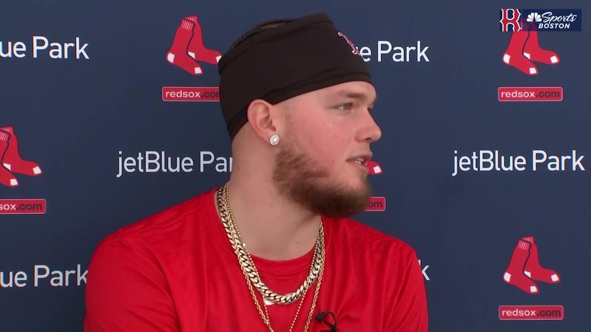 Alex Verdugo had the best reaction to meeting David Ortiz at Red