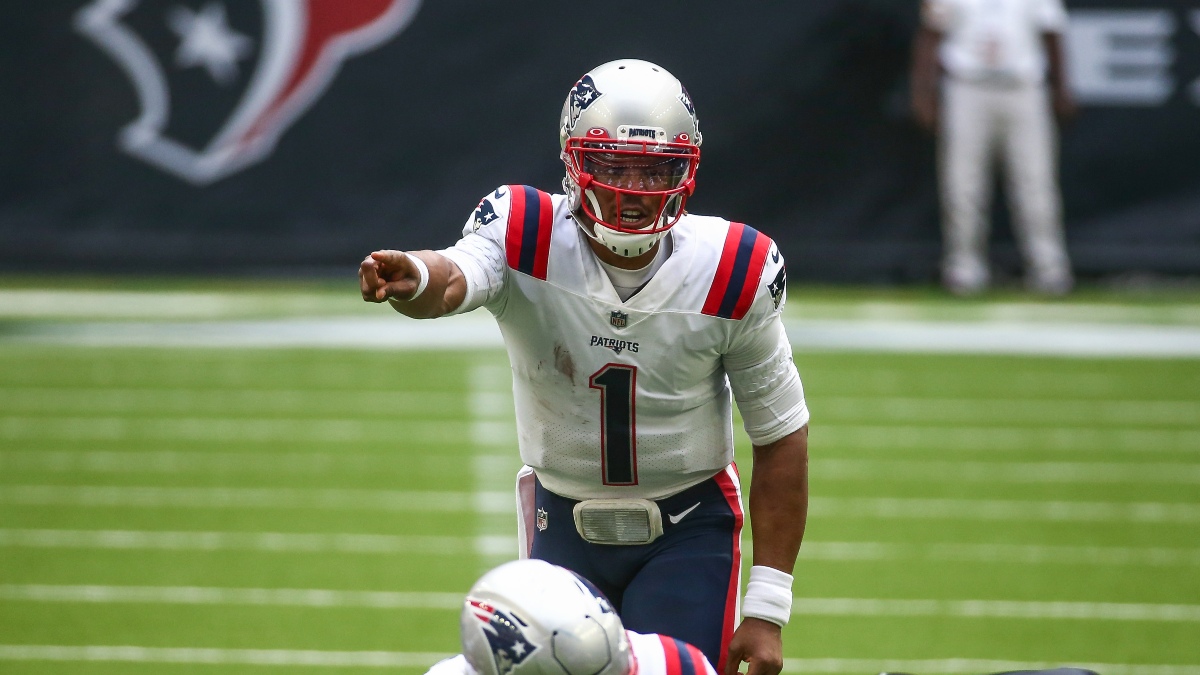 Patriots' odds drop across board after signing Cam Newton