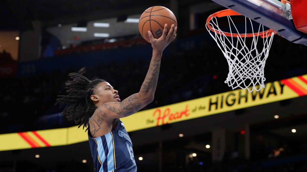 Grizzlies Ja Morant Named 2021 22 Nba Most Improved Player Nbc