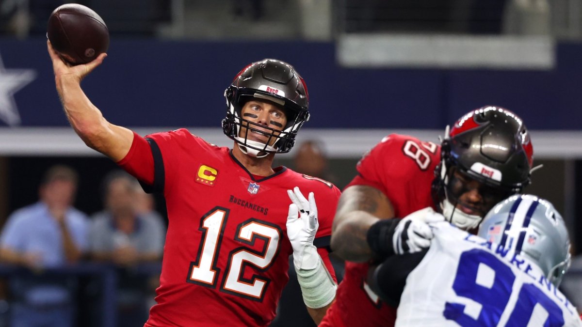 Dallas Cowboys-Tampa Bay Buccaneers scores NBC's second-best