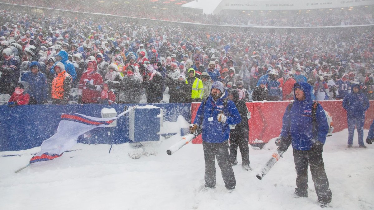 6 feet of snow?! Buffalo weather could impact where, when Browns