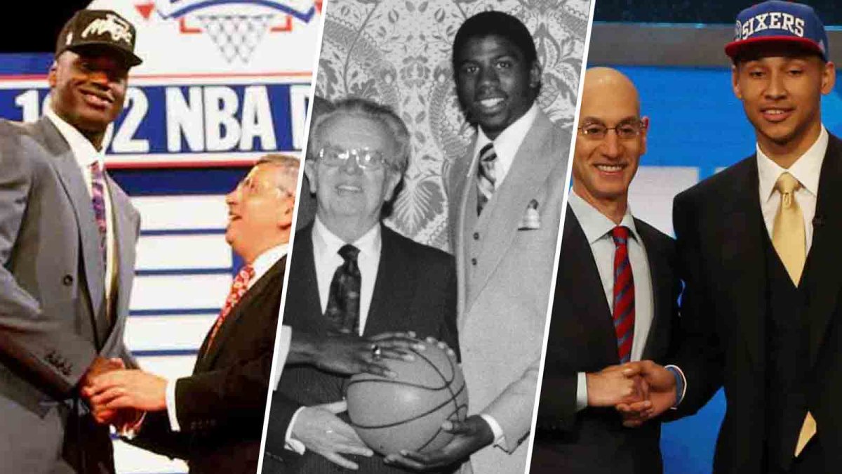 Every NBA draft No. 1 overall pick and where they went to college – NBC  Sports Chicago