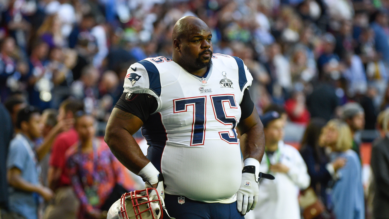 <p>If you want to put Wilfork in the number one spot, we won't argue. The big nose tackle spent 11 years in New England, helping the Patriots win two Super Bowl titles while being named to five Pro Bowls and earning one All-Pro nod. He ended his Patriots tenure with 16 sacks, 352 tackles, and five forced fumbles. Bill Belichick once called Wilfork the "best defensive lineman" he has ever coached.</p>