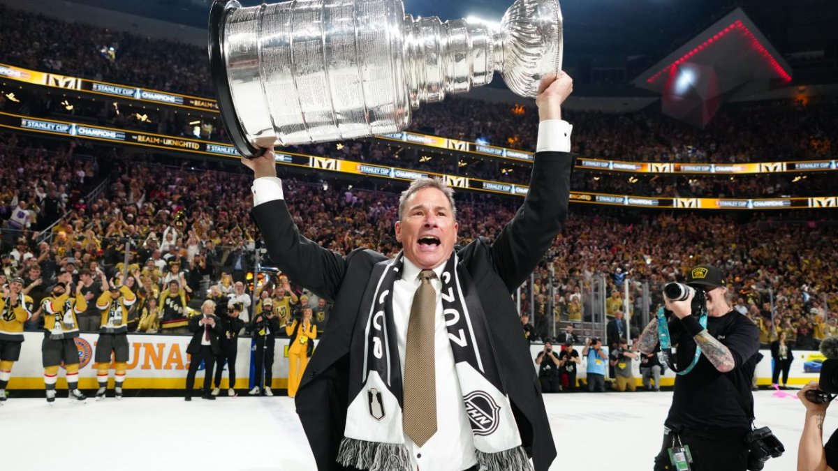 Bruce Cassidy's Golden Knights emphatically finish off Panthers to win  Stanley Cup - The Boston Globe