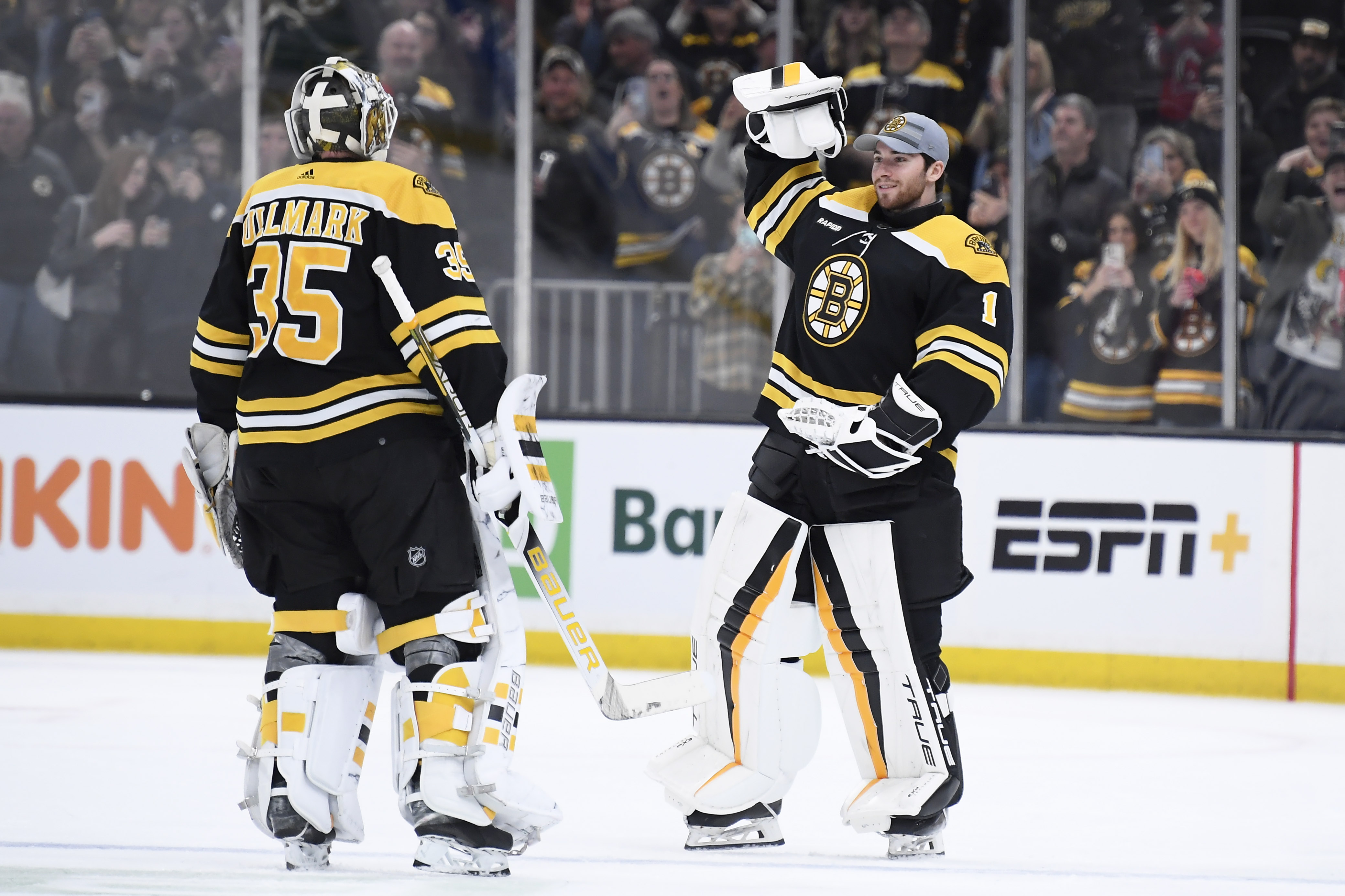 Will Linus Ullmark and Jeremy Swayman be the best tandem in the NHL again  next season for Boston Bruins?