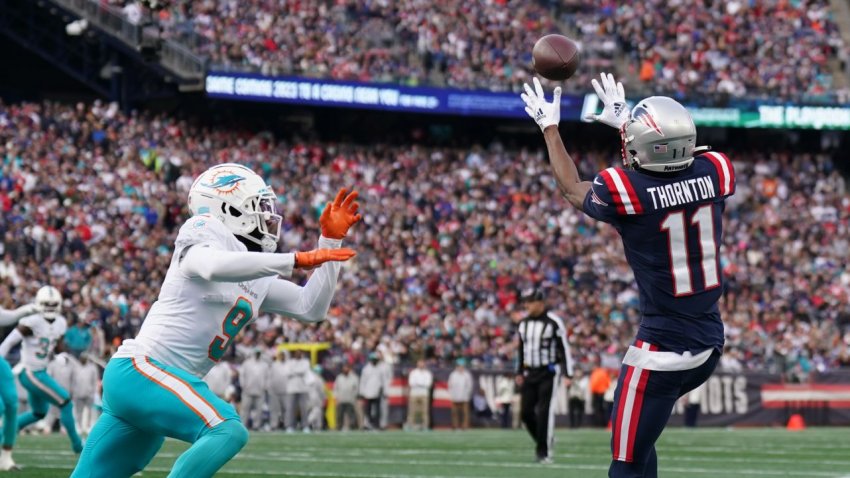 Is Tyquan Thornton the odd man out among Patriots' wide receivers