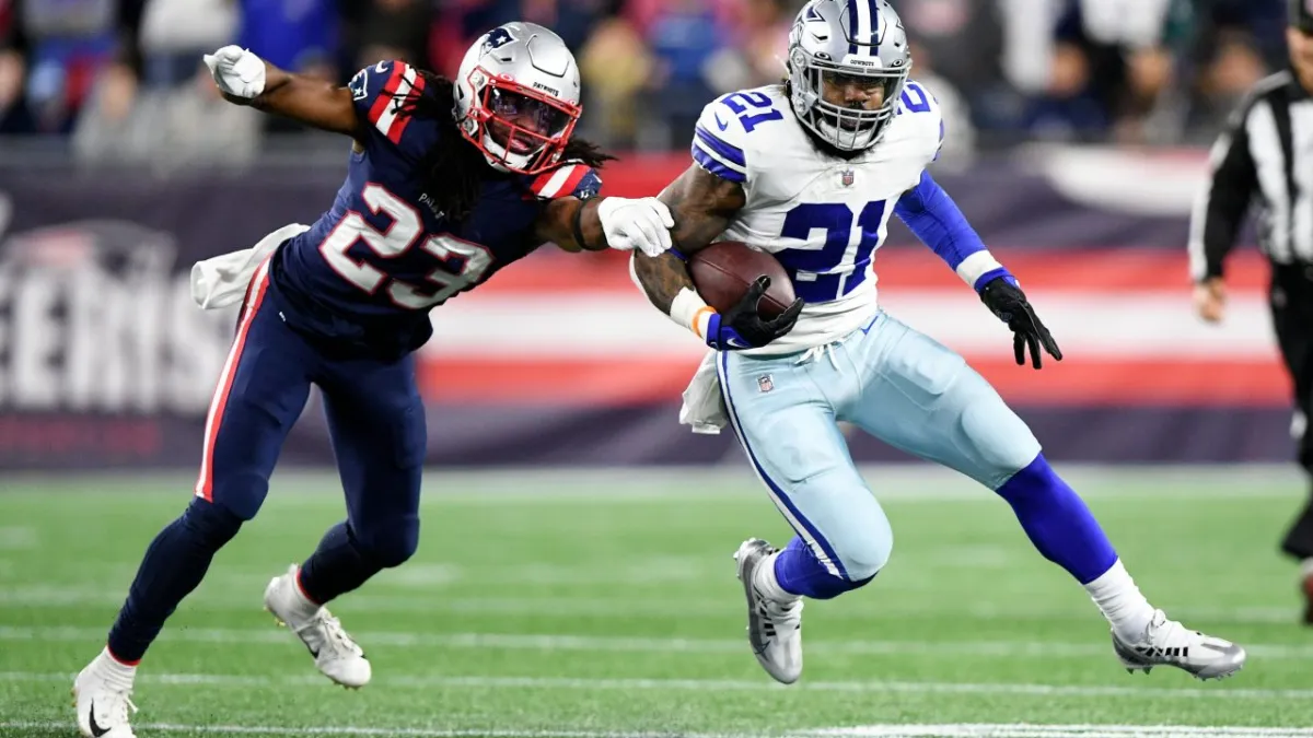 Free-agent RB Ezekiel Elliott visits with Patriots on Saturday