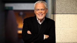 Celtics play-by-play announcer Mike Gorman