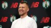 Report: Porzingis takes important step in return to Celtics