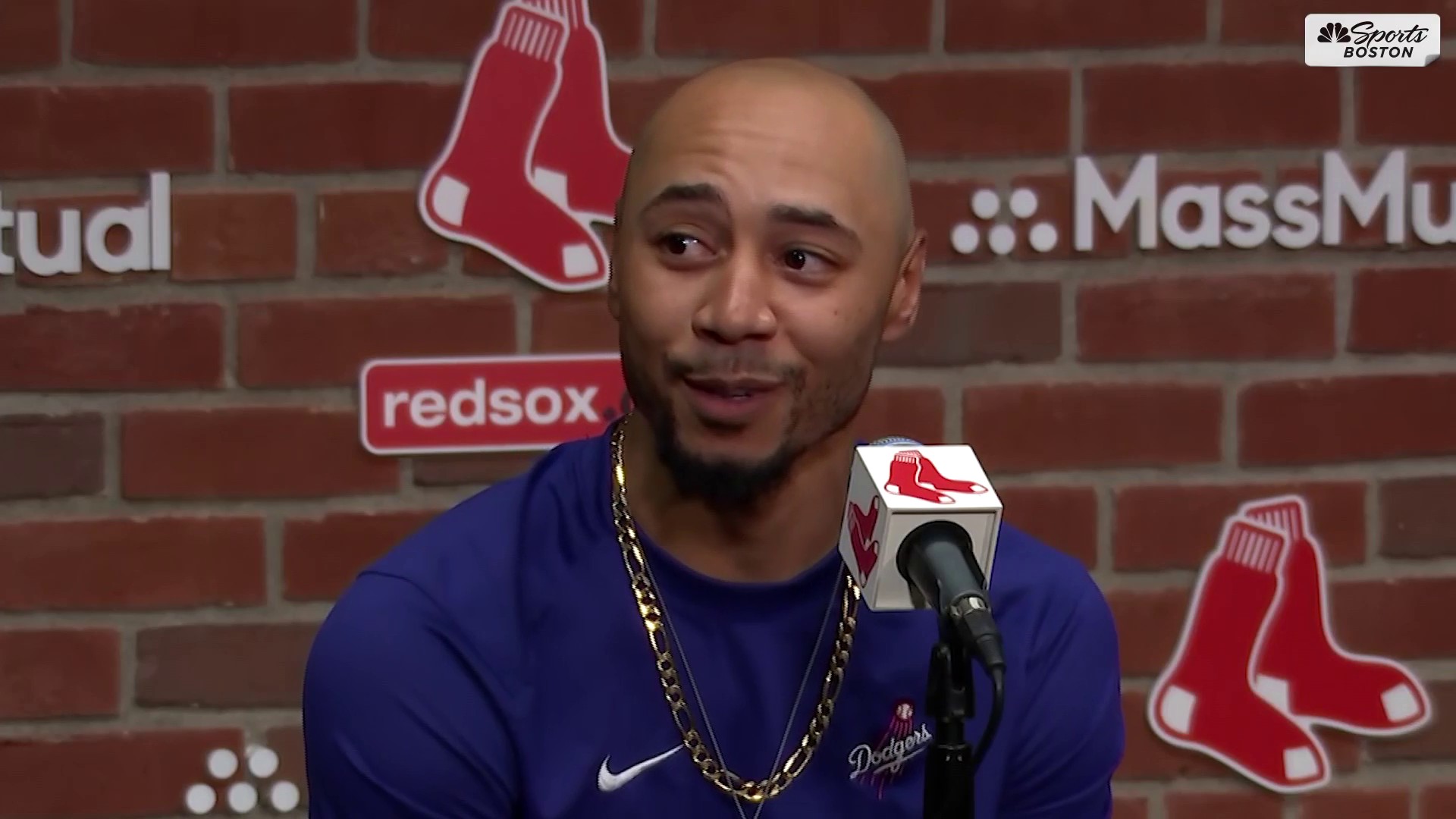 Mookie Betts talks Boston return, life since the Red Sox and more