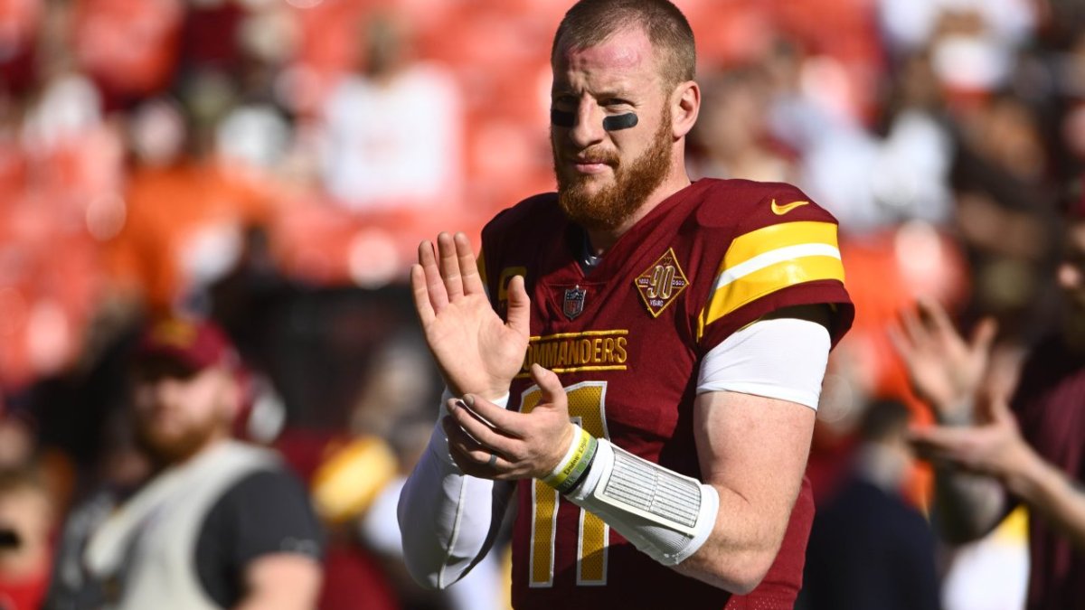 Washington Commanders release QB Carson Wentz after one year – NBC Sports  Bay Area & California