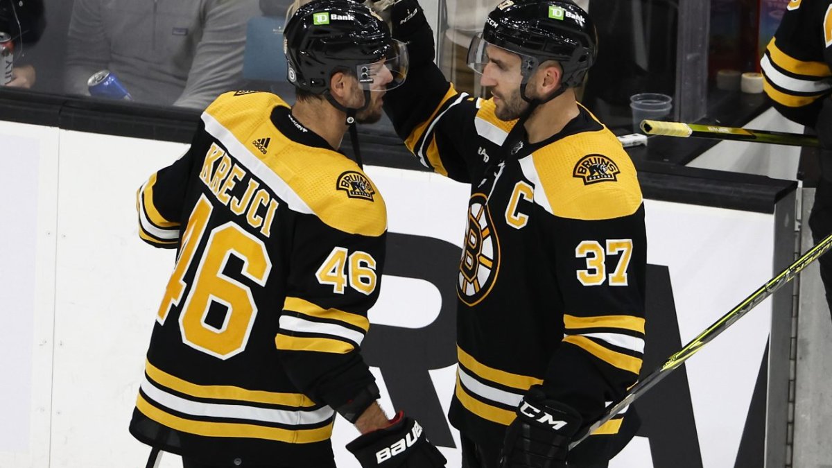 Boston Bruins bring back veteran centers Patrice Bergeron, David Krejci on  1-year deals - ESPN