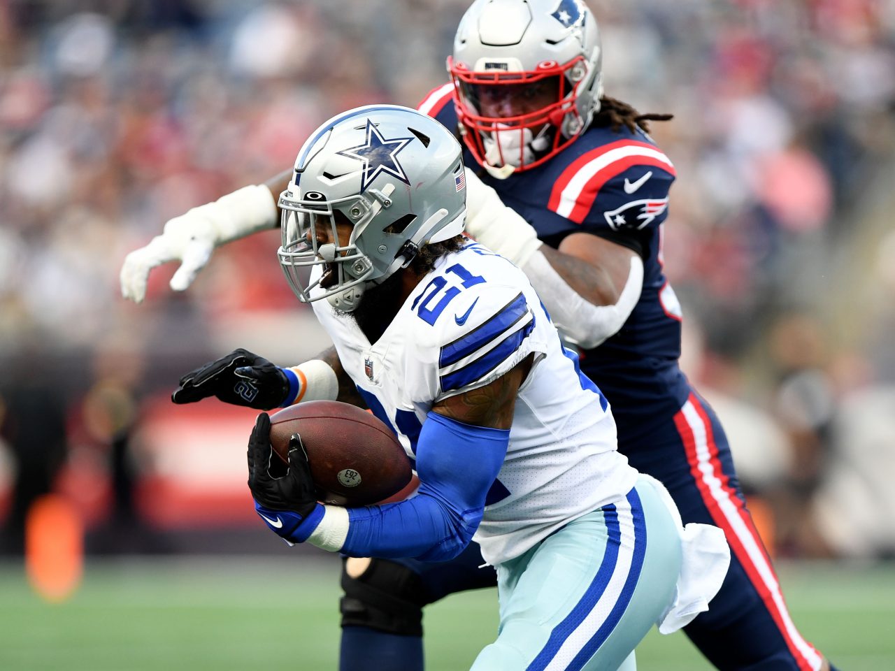 Patriots already excited about 'special things' Ezekiel Elliott can bring