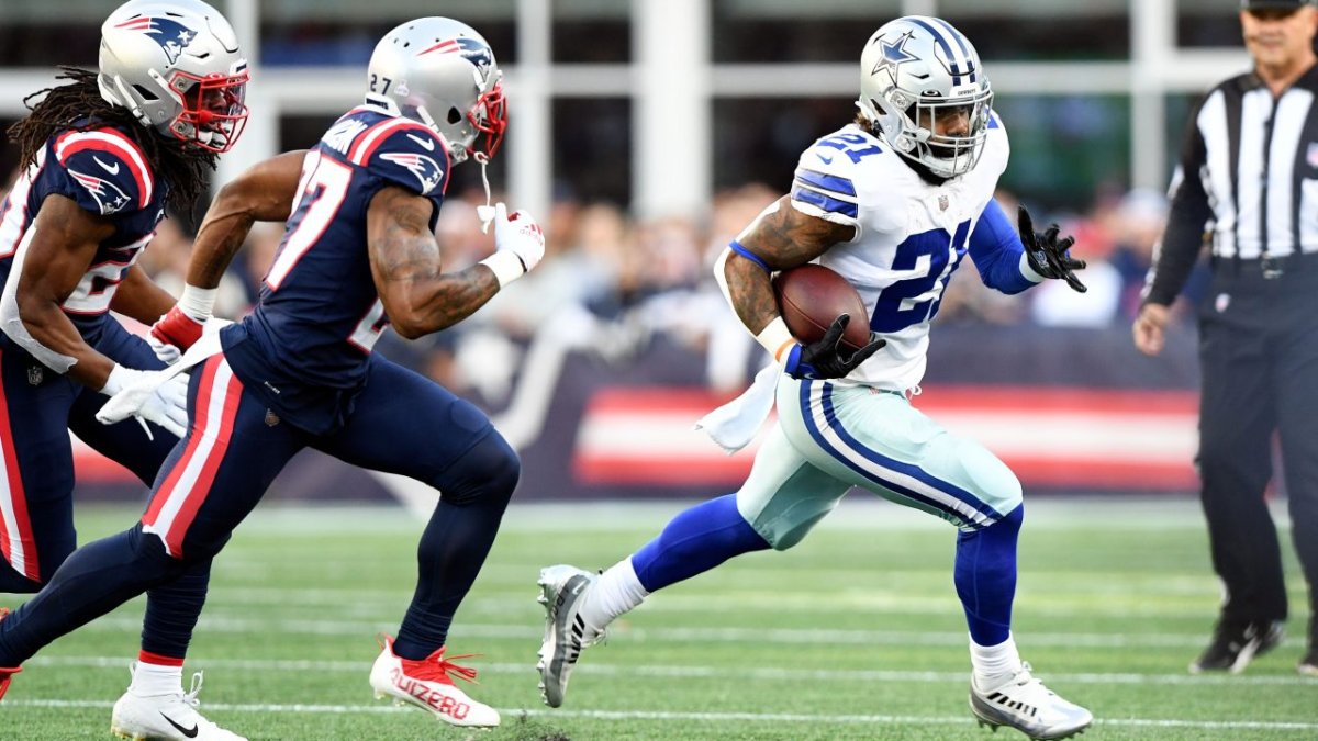 Ezekiel Elliot returns: How to watch today's New England Patriots vs. Dallas  Cowboys game - CBS News