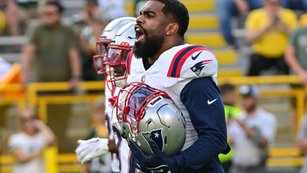 Ezekiel Elliott shows off new Patriots jersey on Instagram - CBS