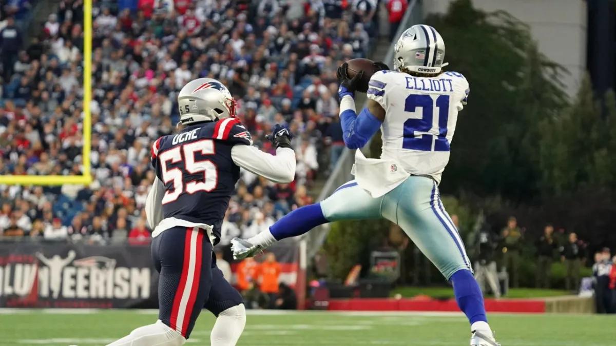 Patriots: How Ezekiel Elliott affects Rhamondre Stevenson's fantasy football  value