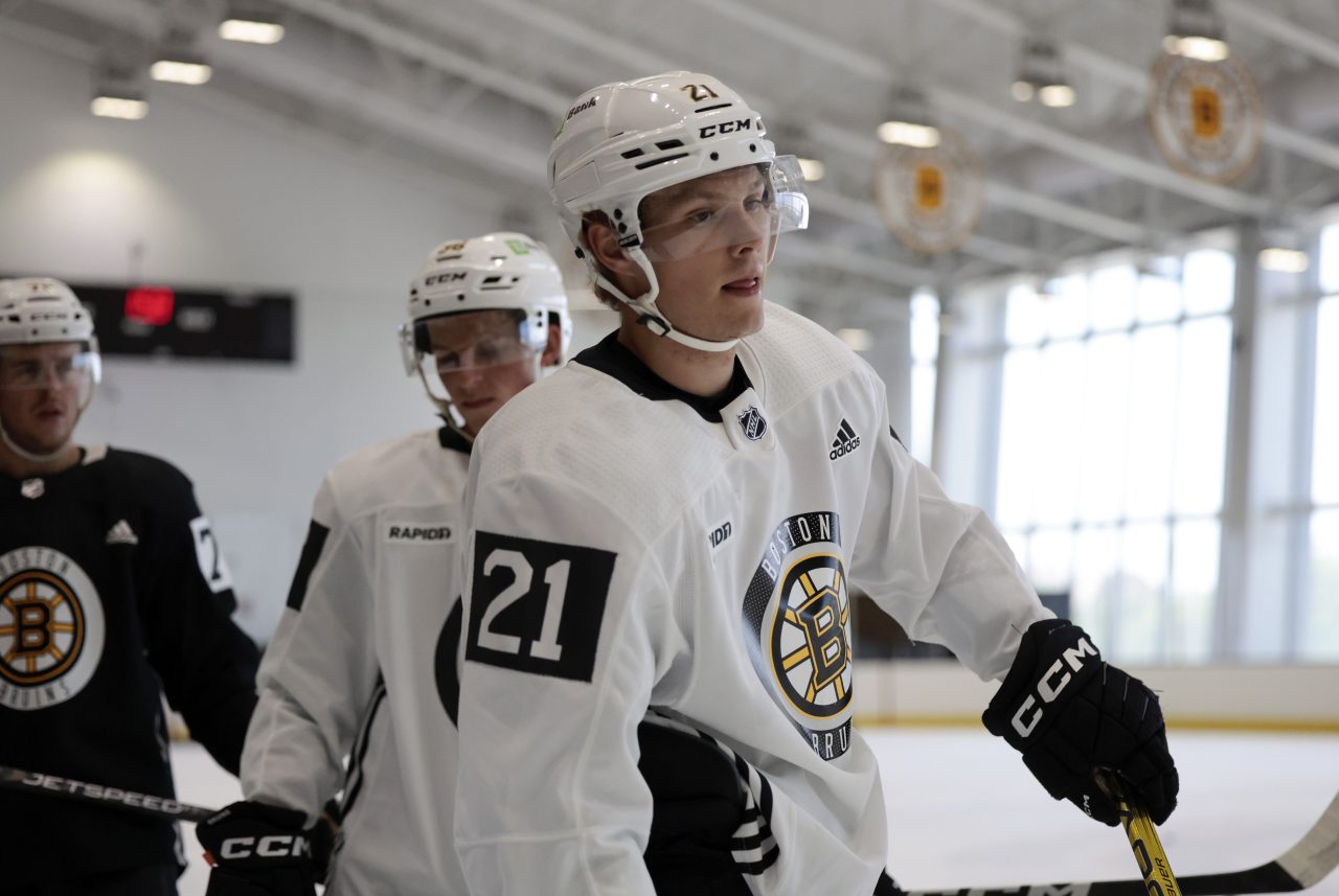 Bruins lineup projection 1.0 Could Fabian Lysell play top-six role?