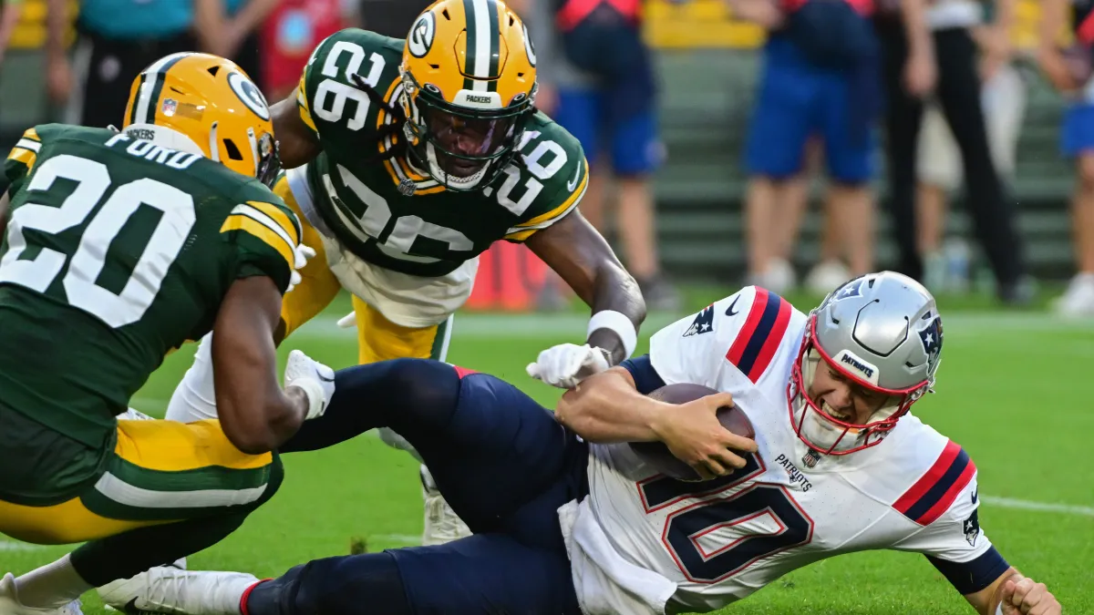 Patriots defeat Packers, 21-17, in suspended preseason game