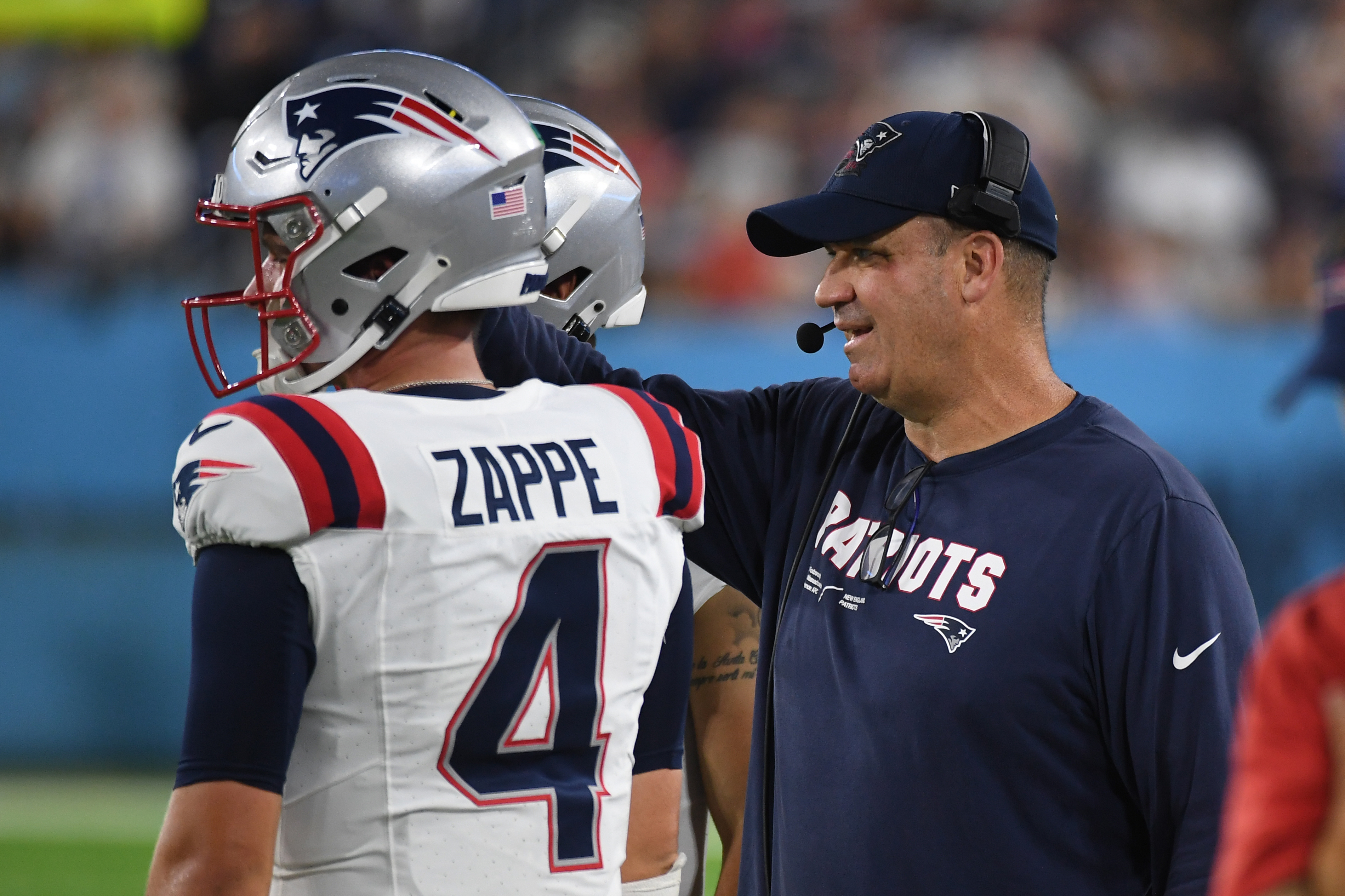 Patriots QB Bailey Zappe shows 'grit' in first preseason game