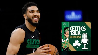 Celtics on NBC Sports Boston on X: Jayson Tatum ready to go for
