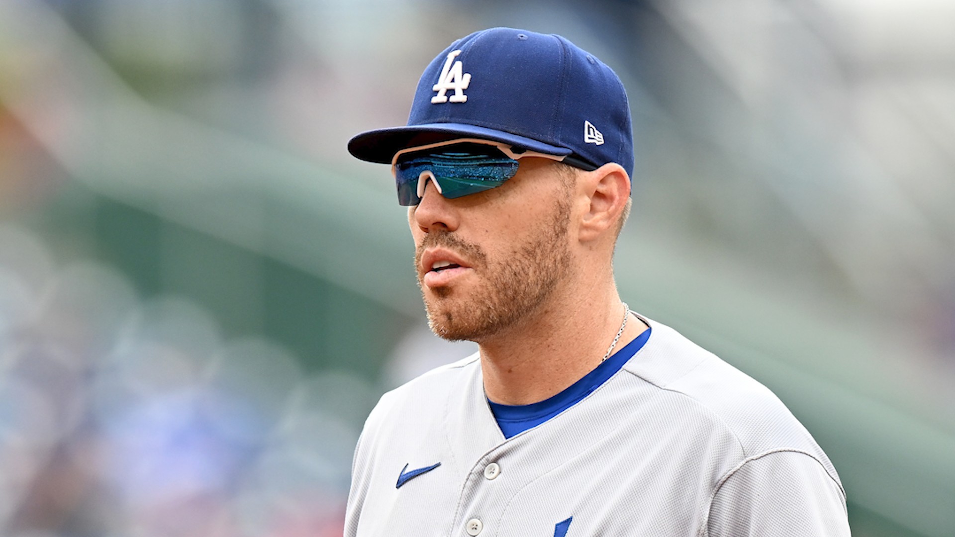 Baseball player Freddie Freeman surprises a young Phillies fan who