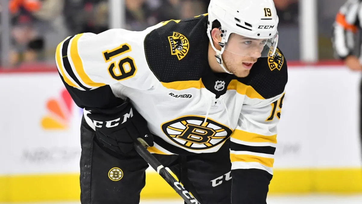 Bruins prospect John Beecher opens training camp in interesting role – NBC  Sports Boston
