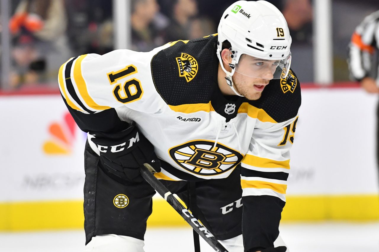 Bruins' Charlie Coyle looking forward to challenge without Bergeron, Krejci