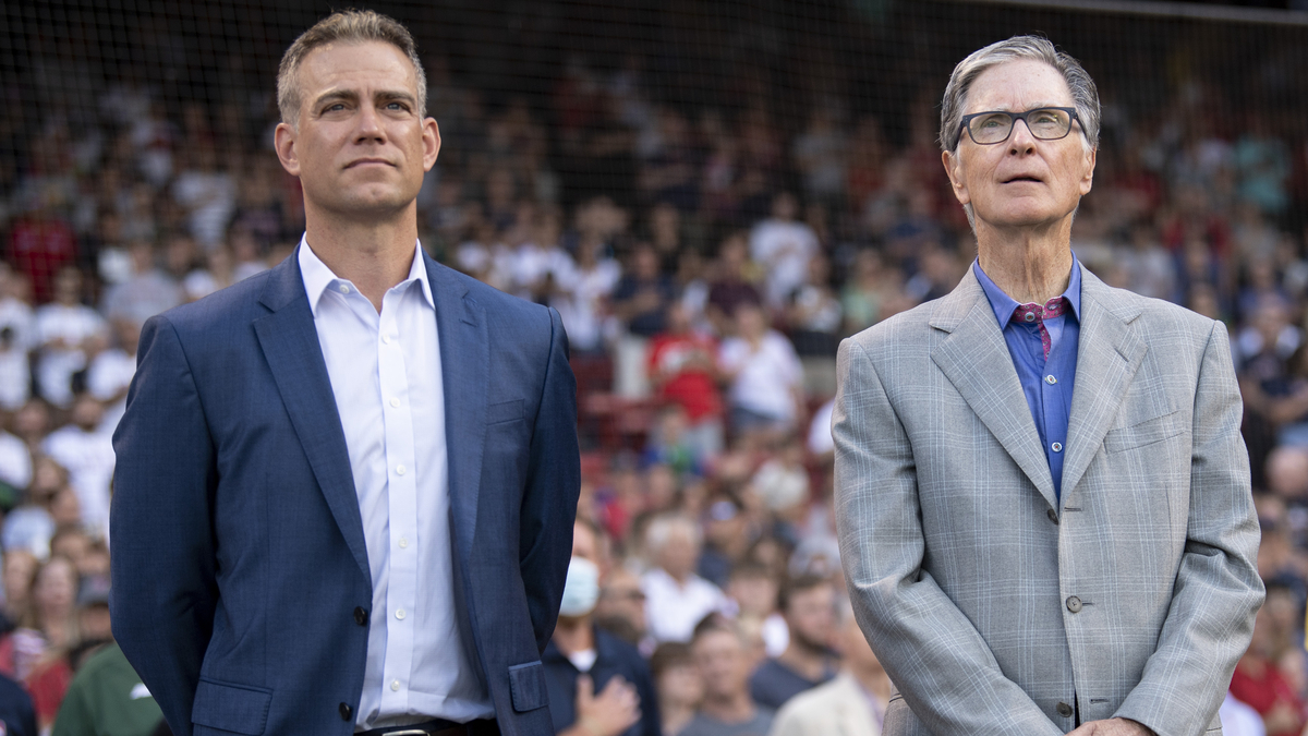 MLB executive Theo Epstein and Red Sox owner John Henry