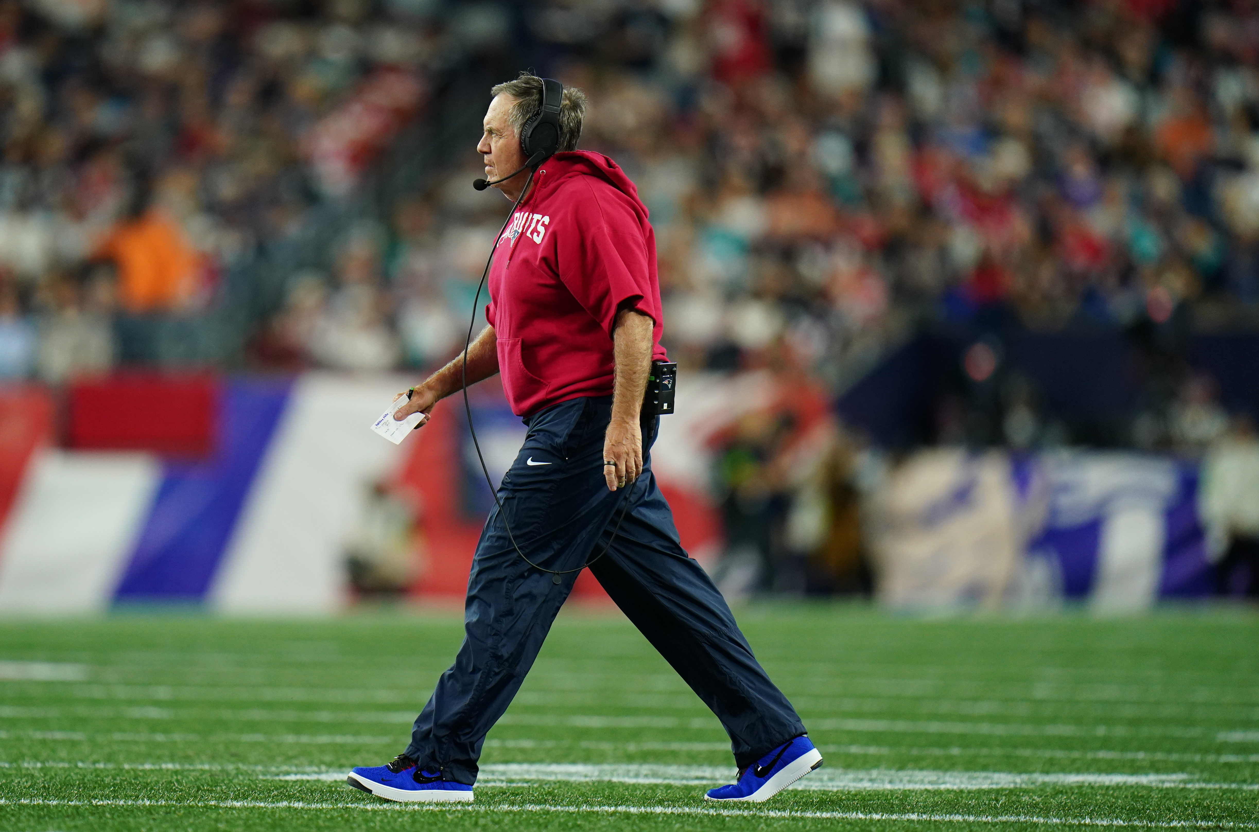 Patriots' Bill Belichick renews call for replay changes after NFL