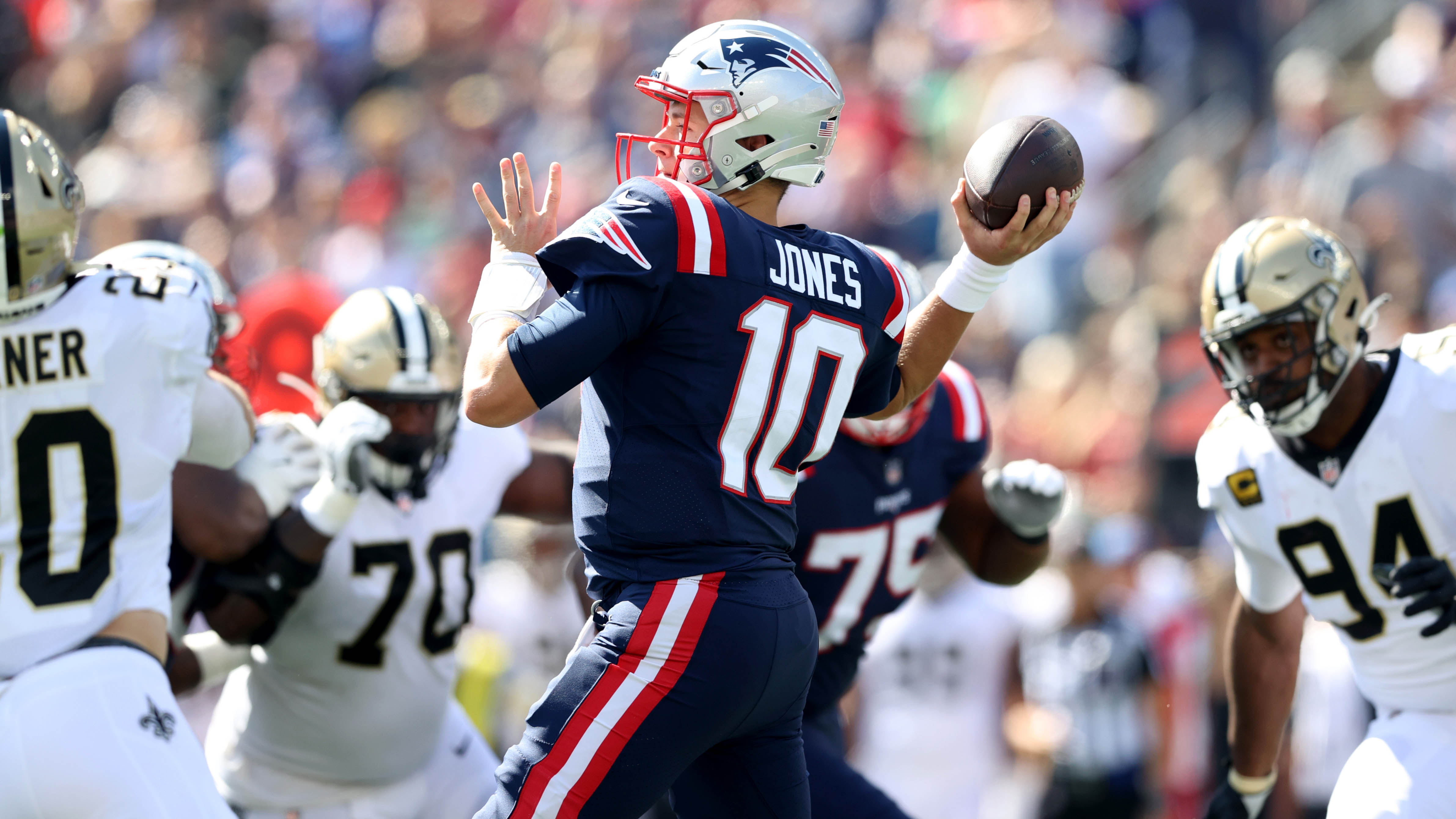 Patriots vs. Saints Week 5 Dunkel NFL Picks, Predictions and Odds