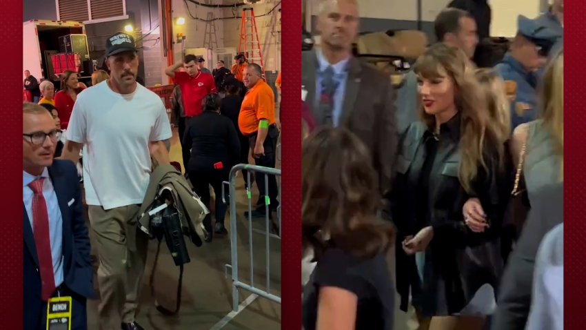 Travis Kelce and Taylor Swift