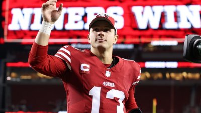 How Brock Purdy's dad's UCL injury guided 49ers QB in recovery, rehab – NBC  Sports Bay Area & California