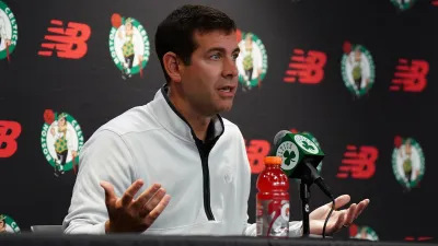 Celtics president of basketball operations Brad Stevens