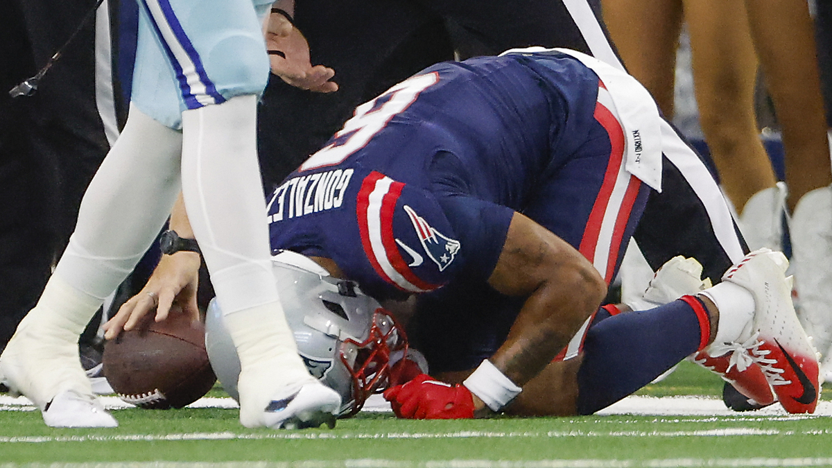 Report: Patriots' Christian Gonzalez could miss time with