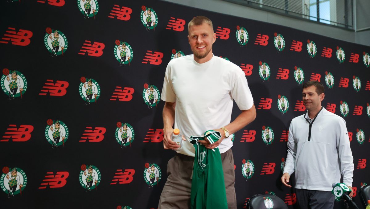 Kristaps Porzingis Details Why He Wanted To Join Celtics – NBC Sports ...