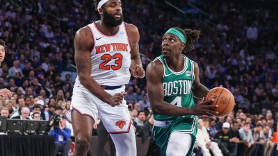 Jrue Holiday struggles to shoot in Celtics preseason debut against