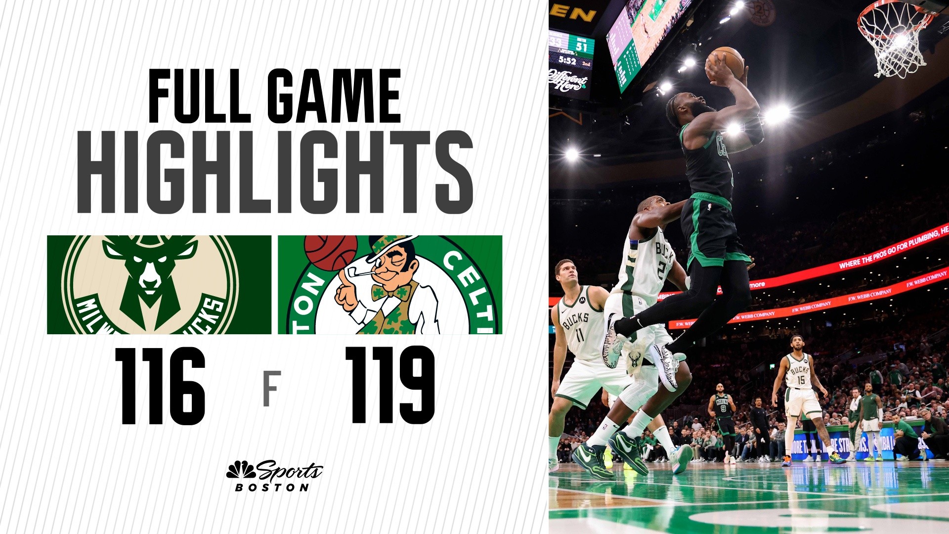 Celtics' Kristaps Porzingis puts Brook Lopez on a poster in first