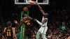 The real highlight for Jaylen Brown came right before his poster dunk