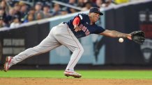 Red Sox third baseman Rafael Devers