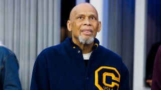 Former NBA player Kareem Abdul-Jabba