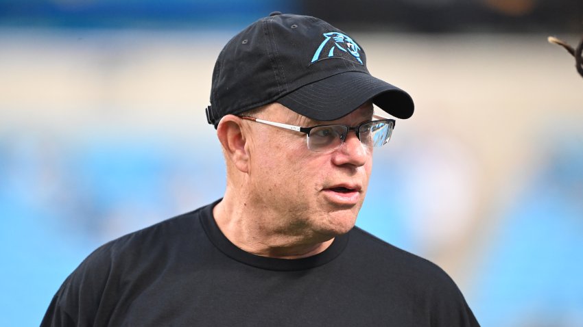 Aug 25, 2023; Charlotte, North Carolina, USA; Carolina Panthers owner David Tepper before the game at Bank of America Stadium. Mandatory Credit: Bob Donnan-USA TODAY Sports
