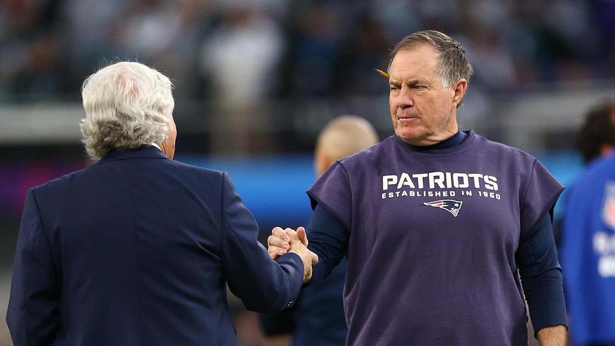 Bill Belichick Robert Kraft Putting Patriots First With Press