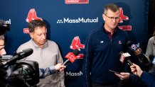 Red Sox chairman Tom Werner and president/CEO Sam Kennedy