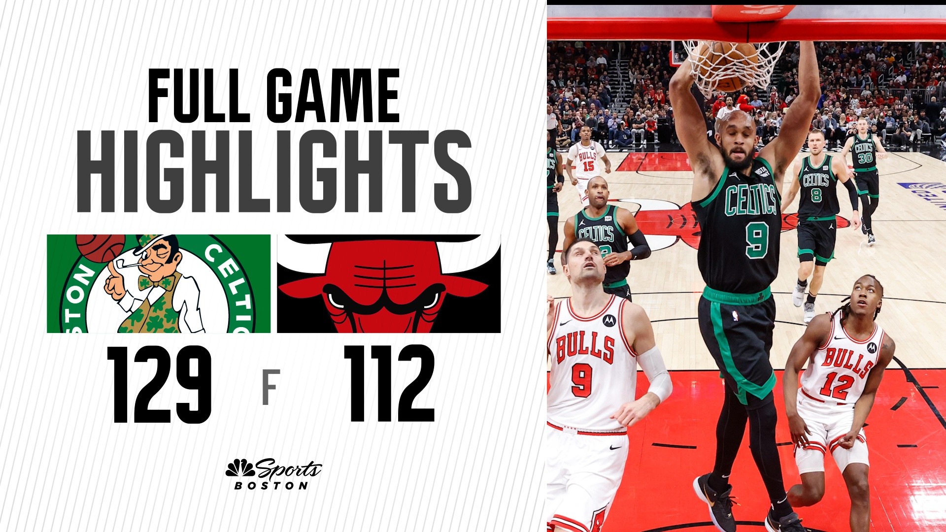 Highlights: Celtics Beat Bulls For Season-high 7th Straight Win – NBC ...