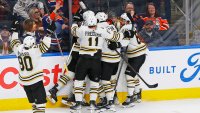 WATCH: Charlie McAvoy's filthy OT goal lifts Bruins over Oilers